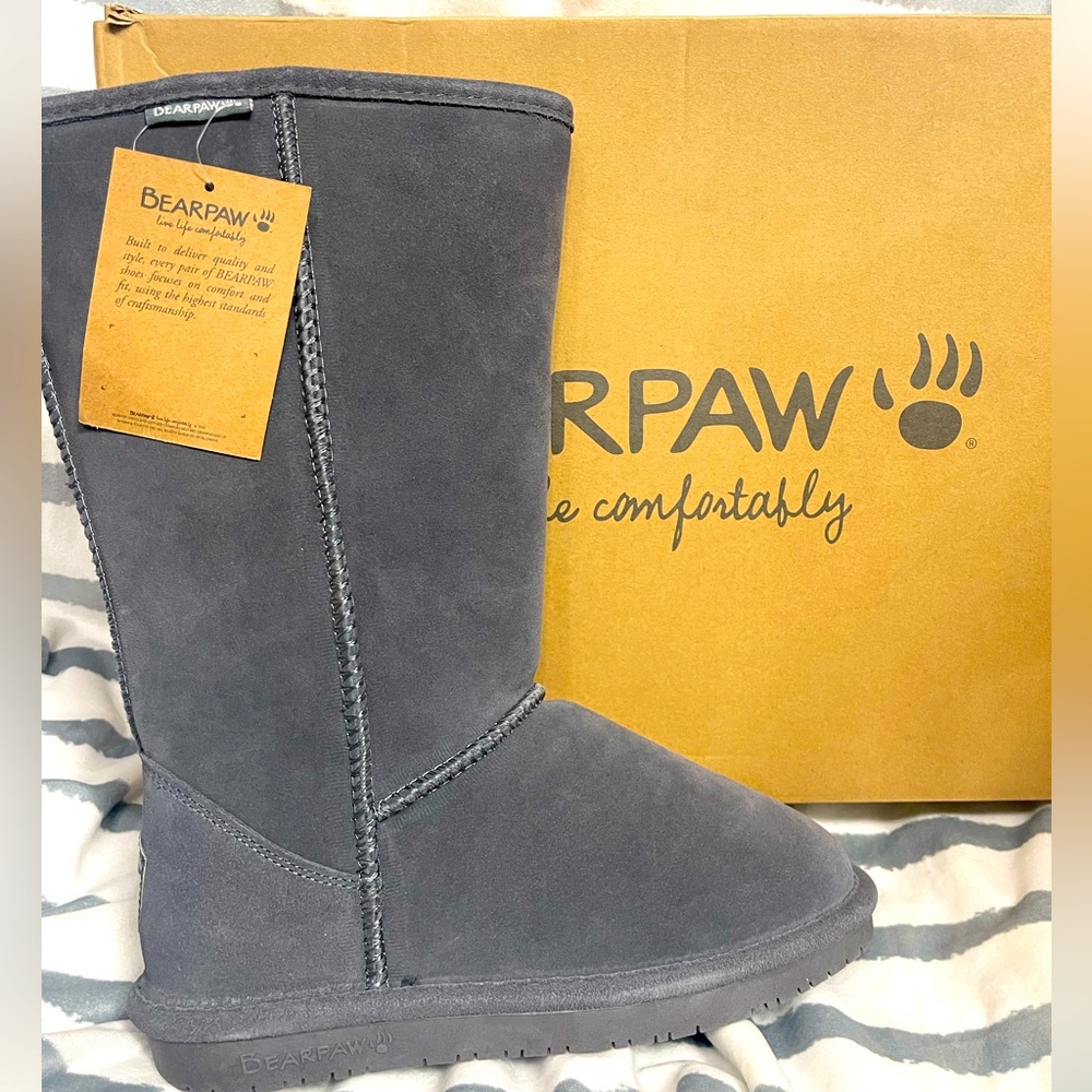 Gray Bearpaw Emma boots